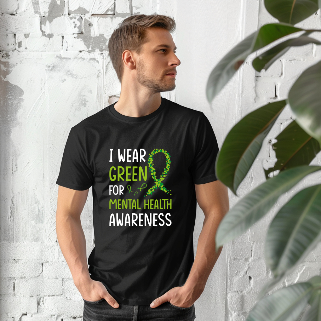 Green for Mental Health Tee