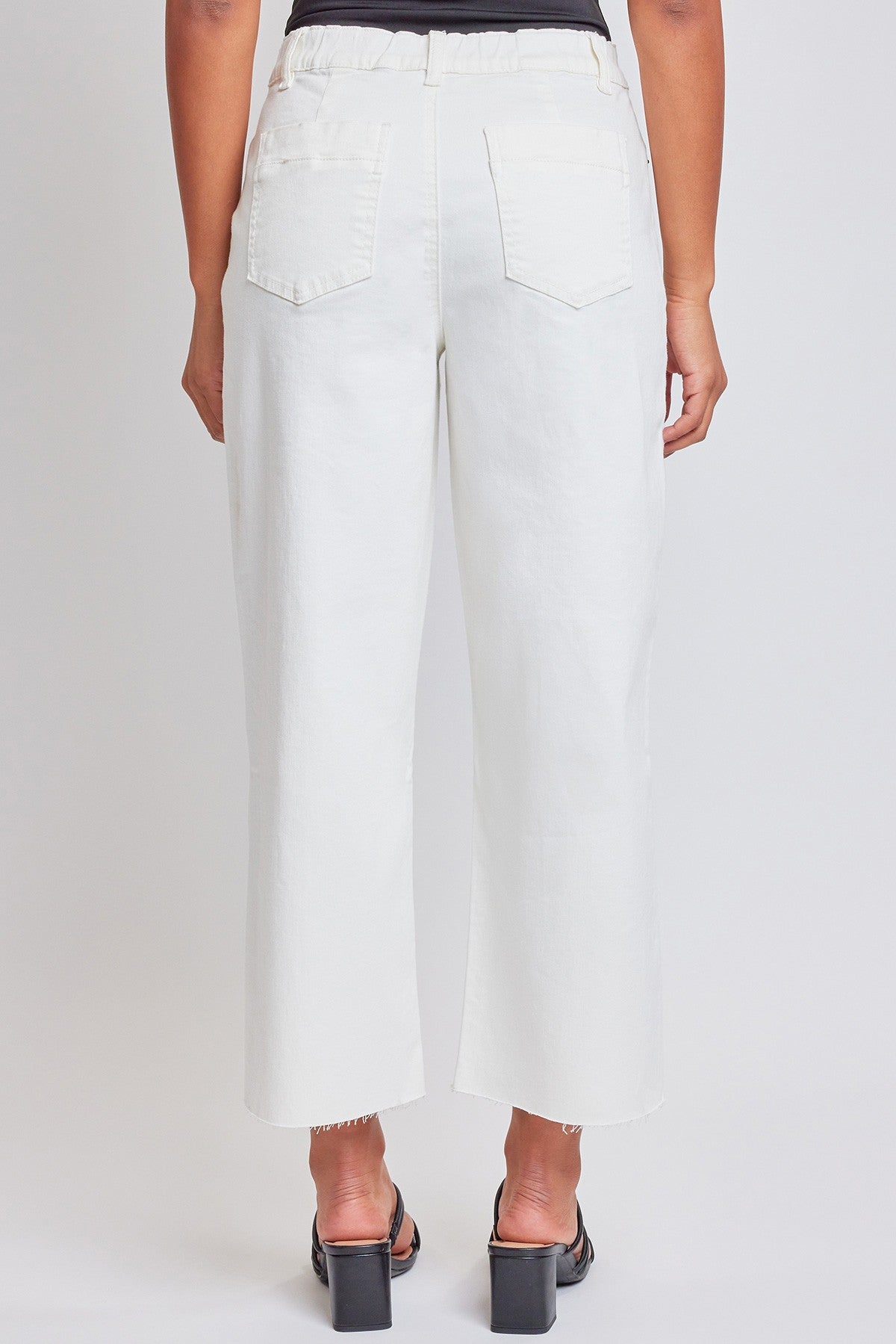 Beth Cropped High-Rise Trouser Pants