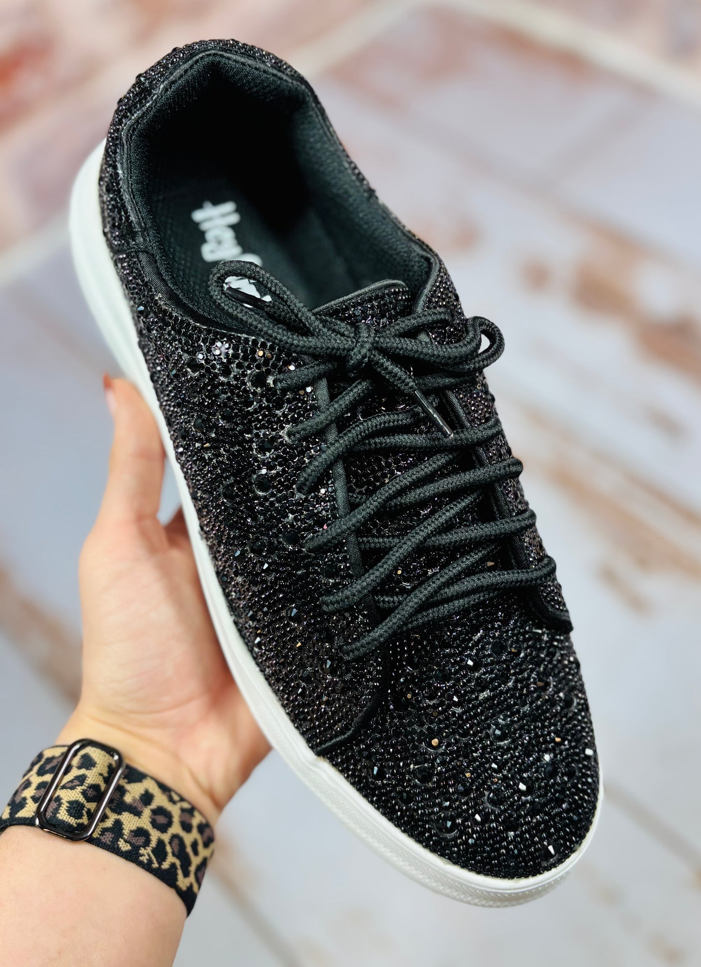 Rizzo Rhinestone Sneaker