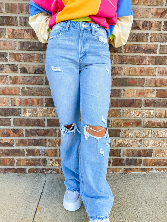 Belle's Vintage Flare Jeans