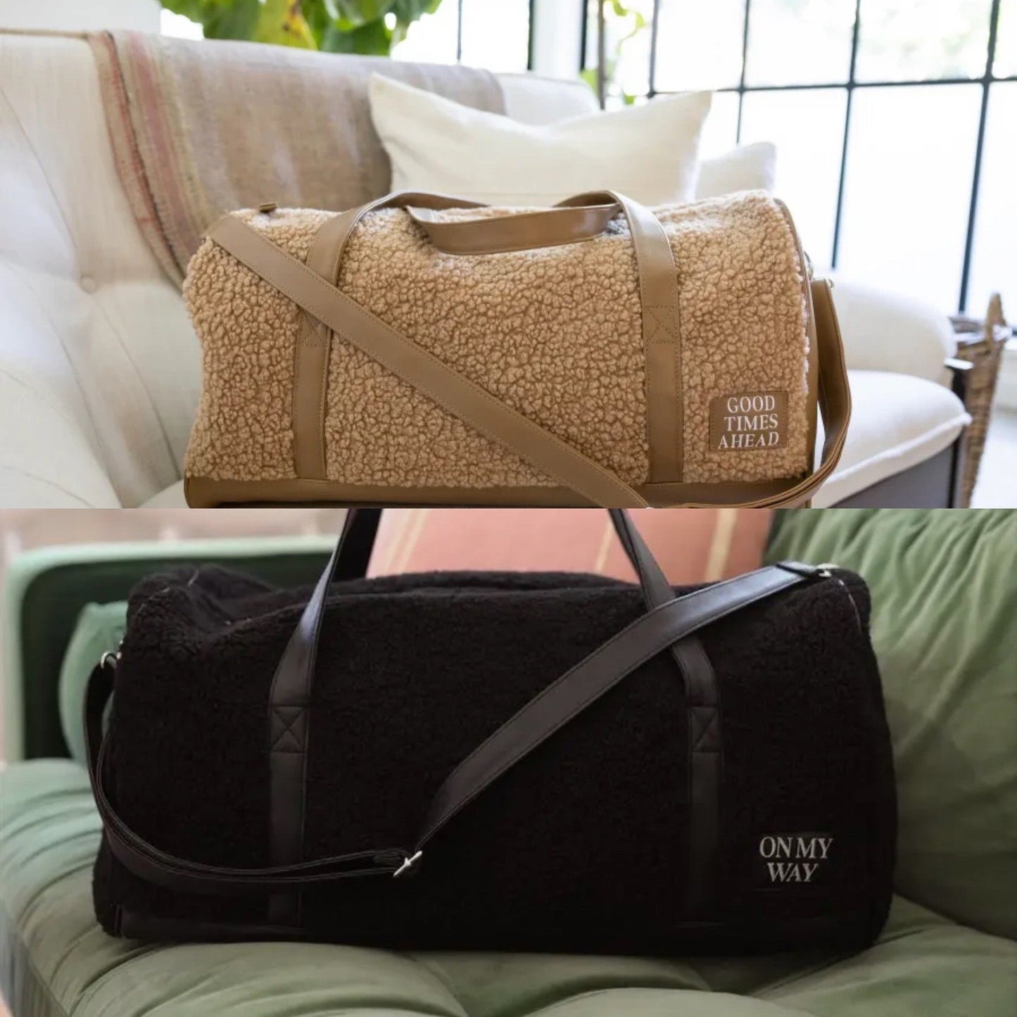 Teddy Sherpa Duffle Bag