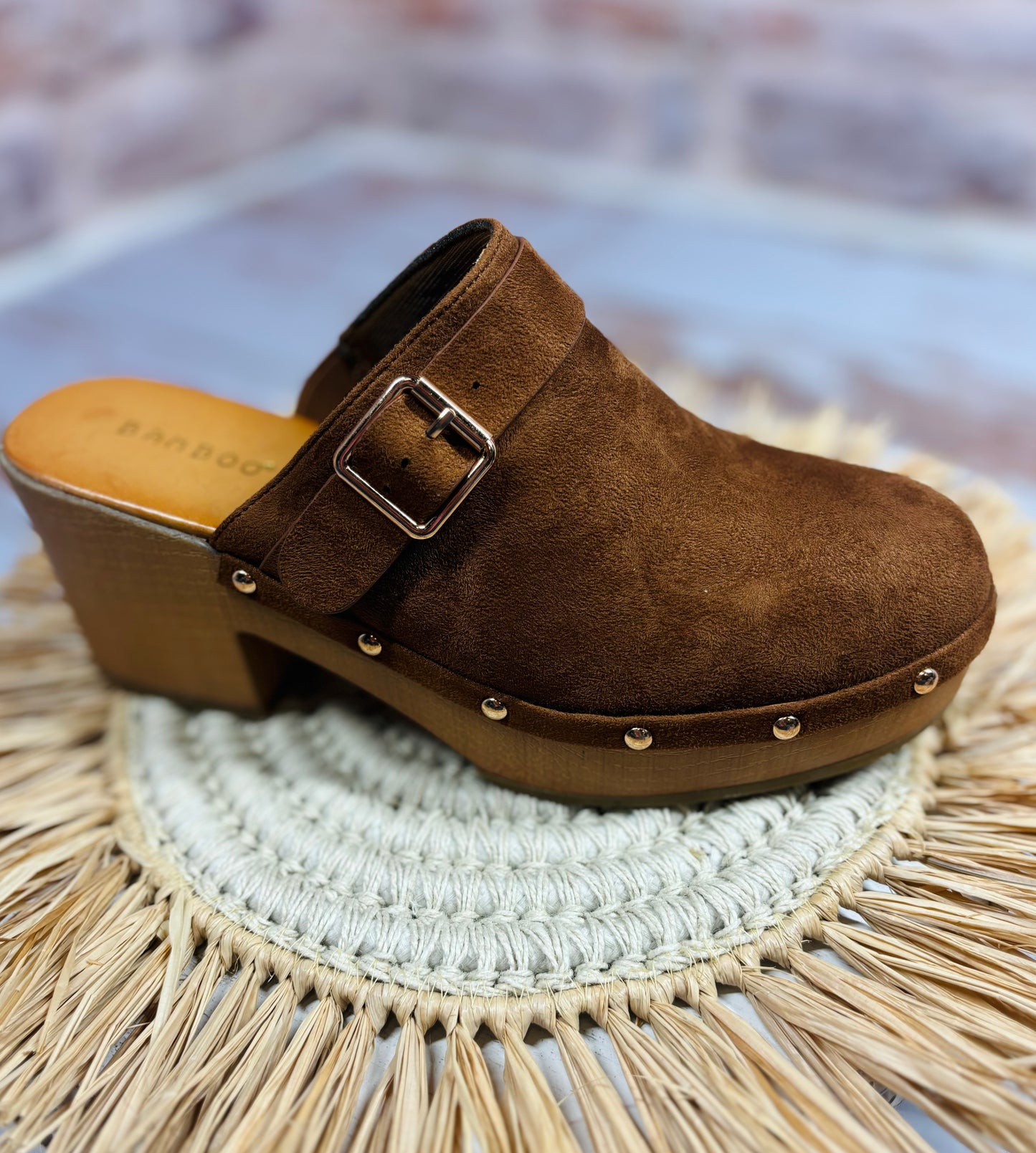 Poise Heeled Clog