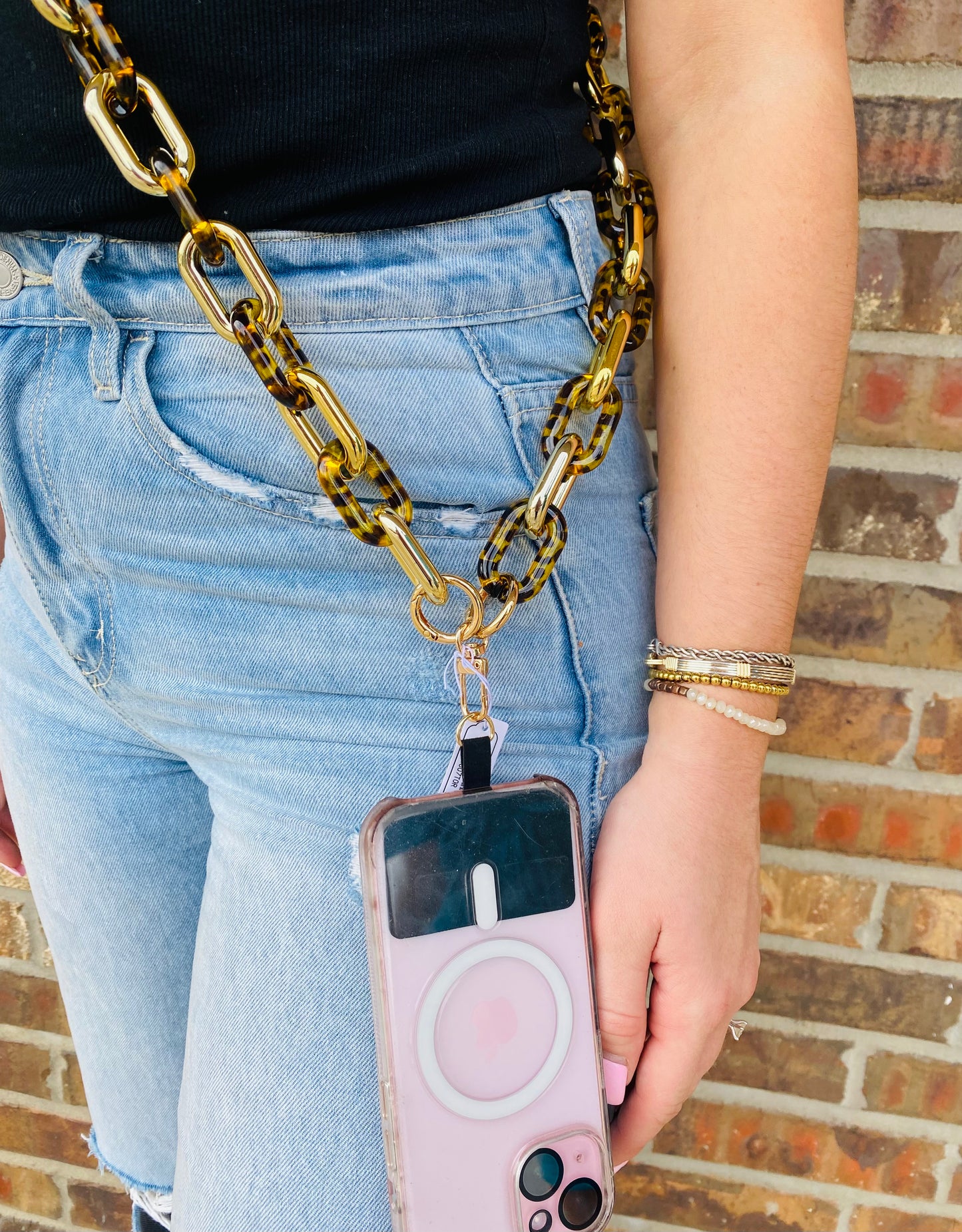 Phone Chain Crossbody