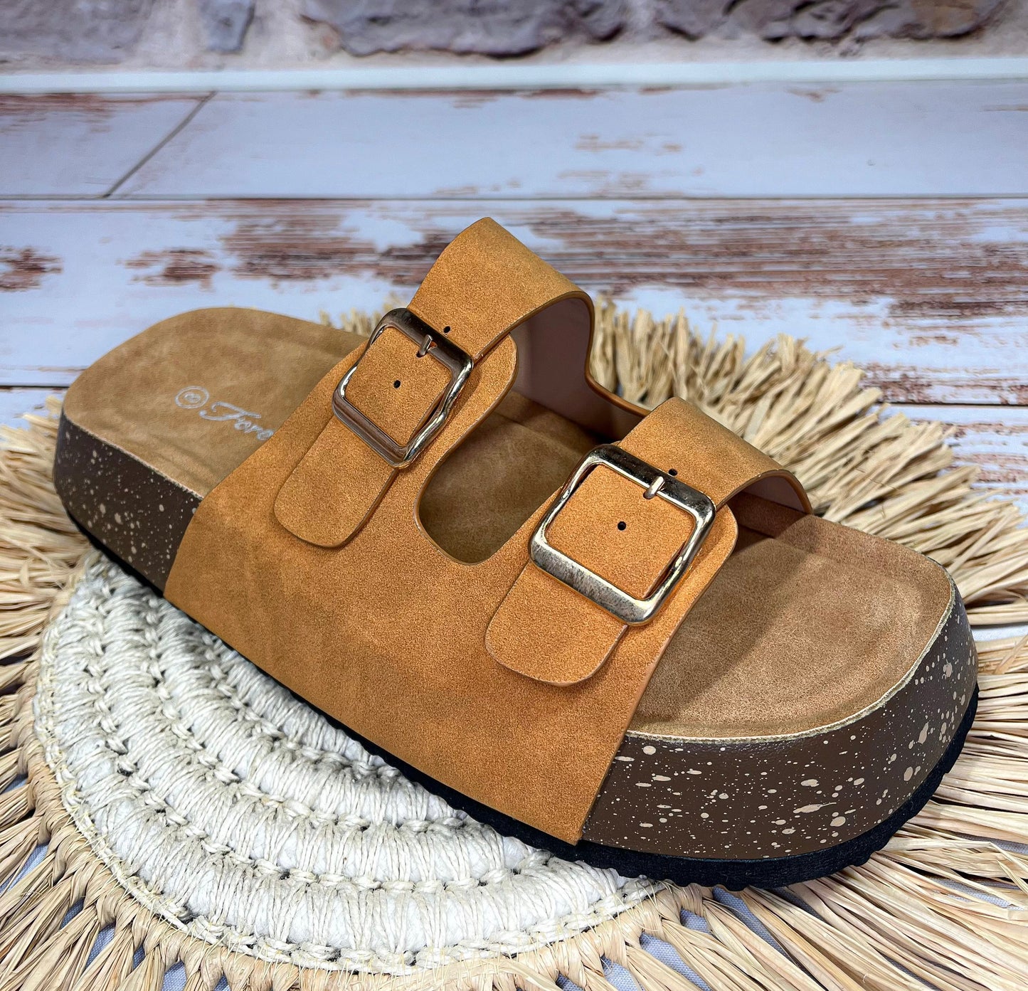 Dolly Double Buckle Strap Sandal
