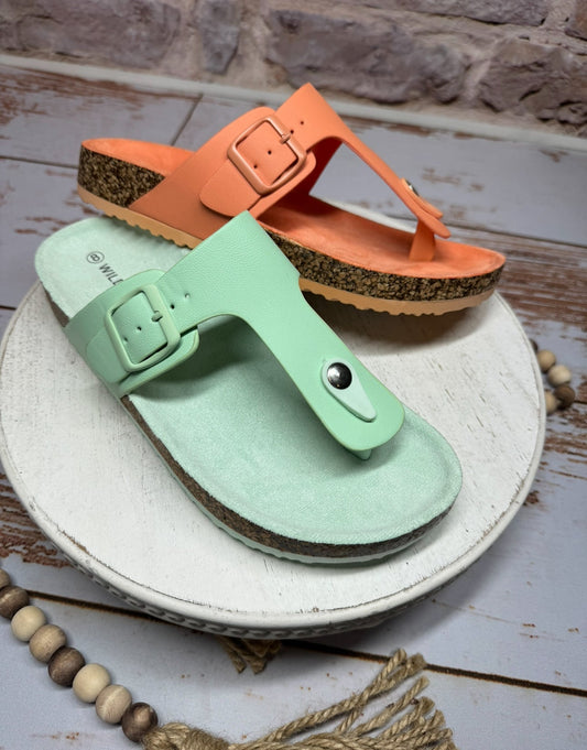 Adrina T-Style Slide Sandal
