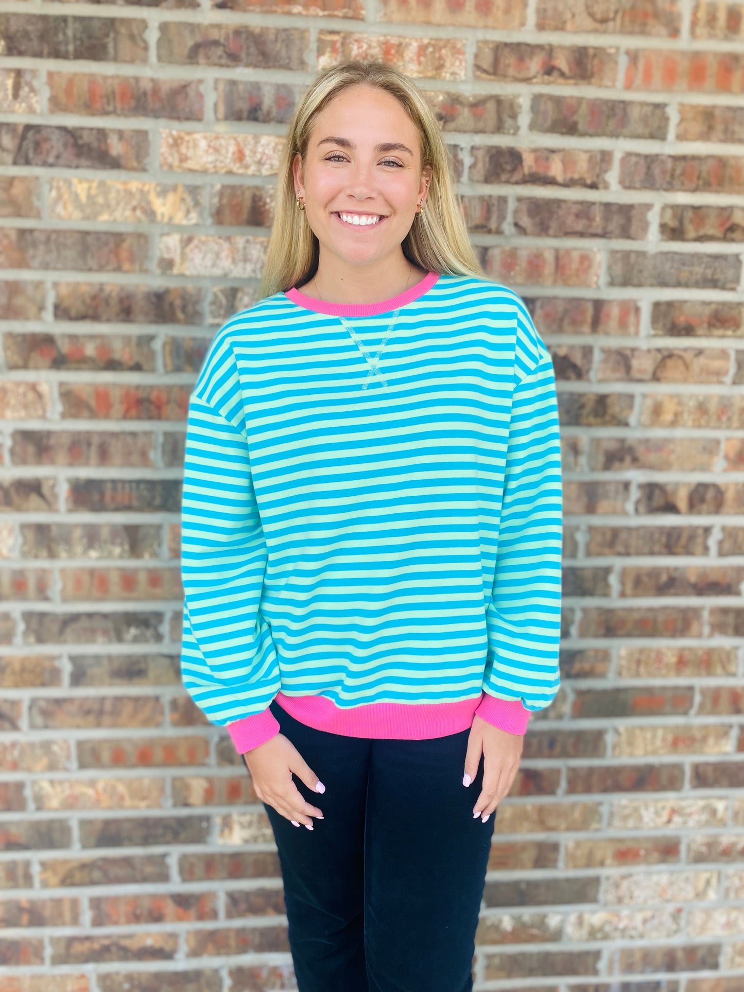 Lily's Loose Striped Top