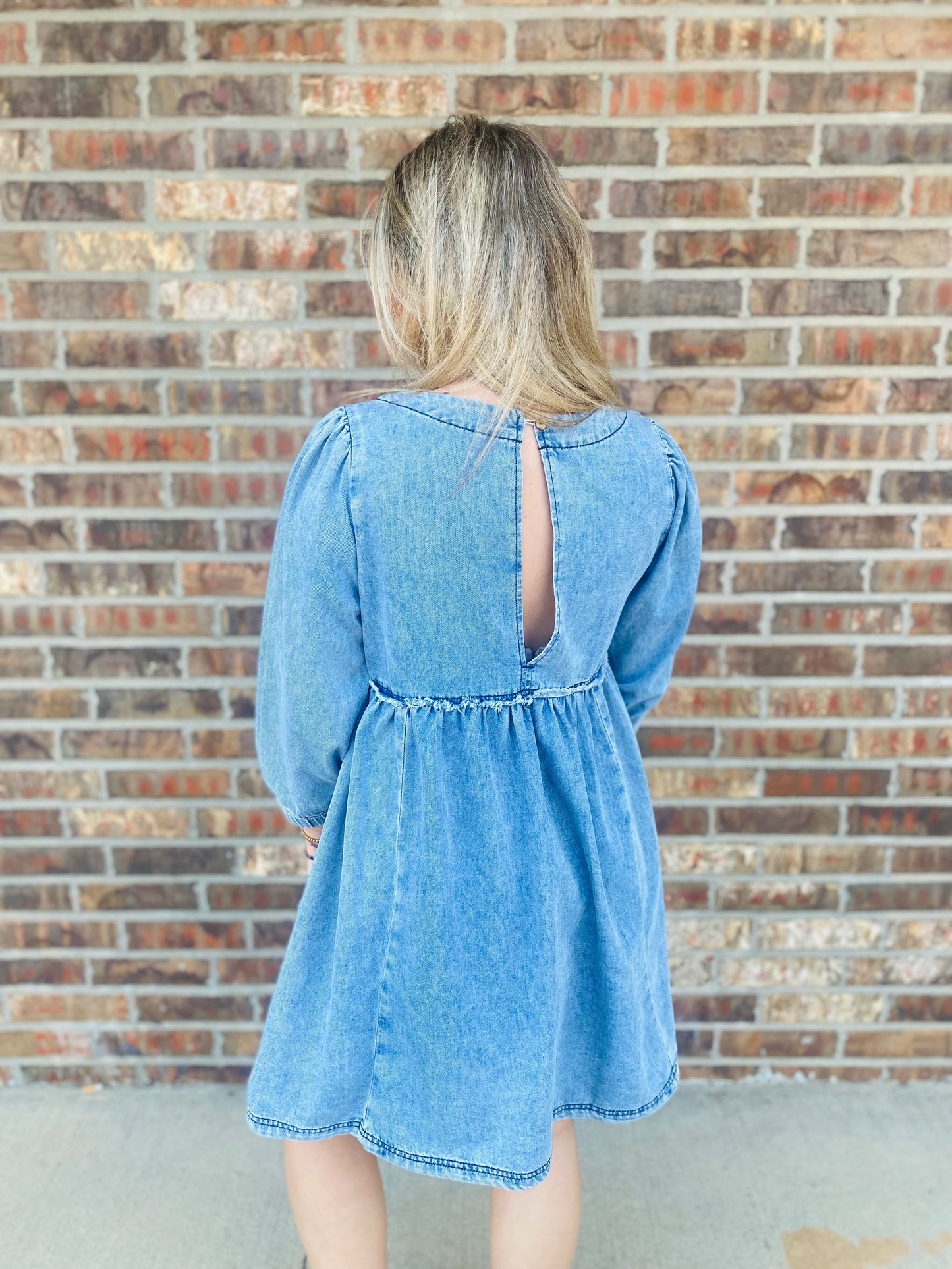 Beau's Light Wash Denim Dress