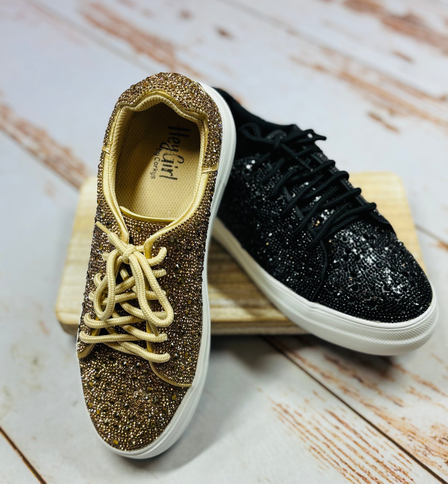 Rizzo Rhinestone Sneaker