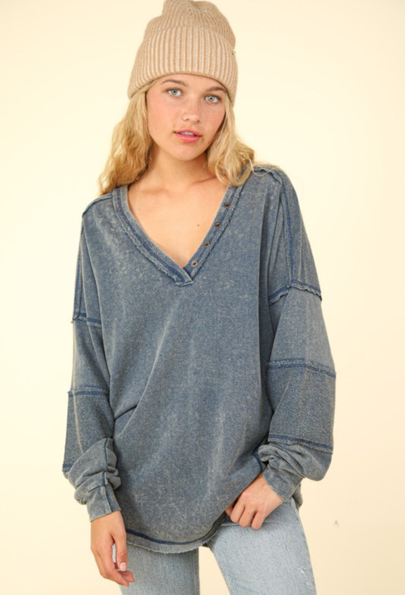 Demi Oversized Top