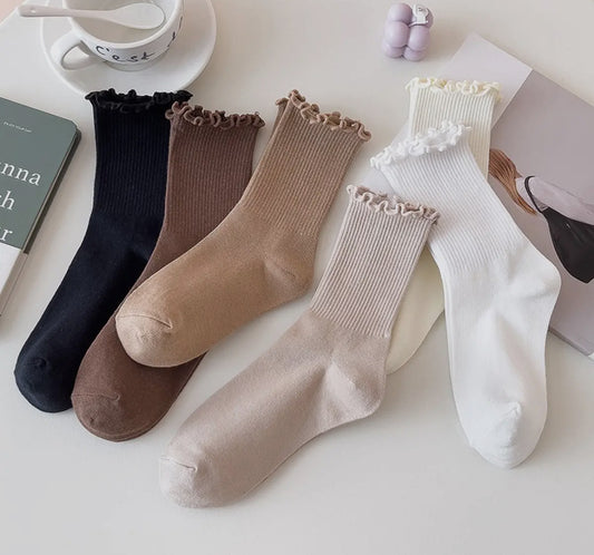 Scalloped Socks