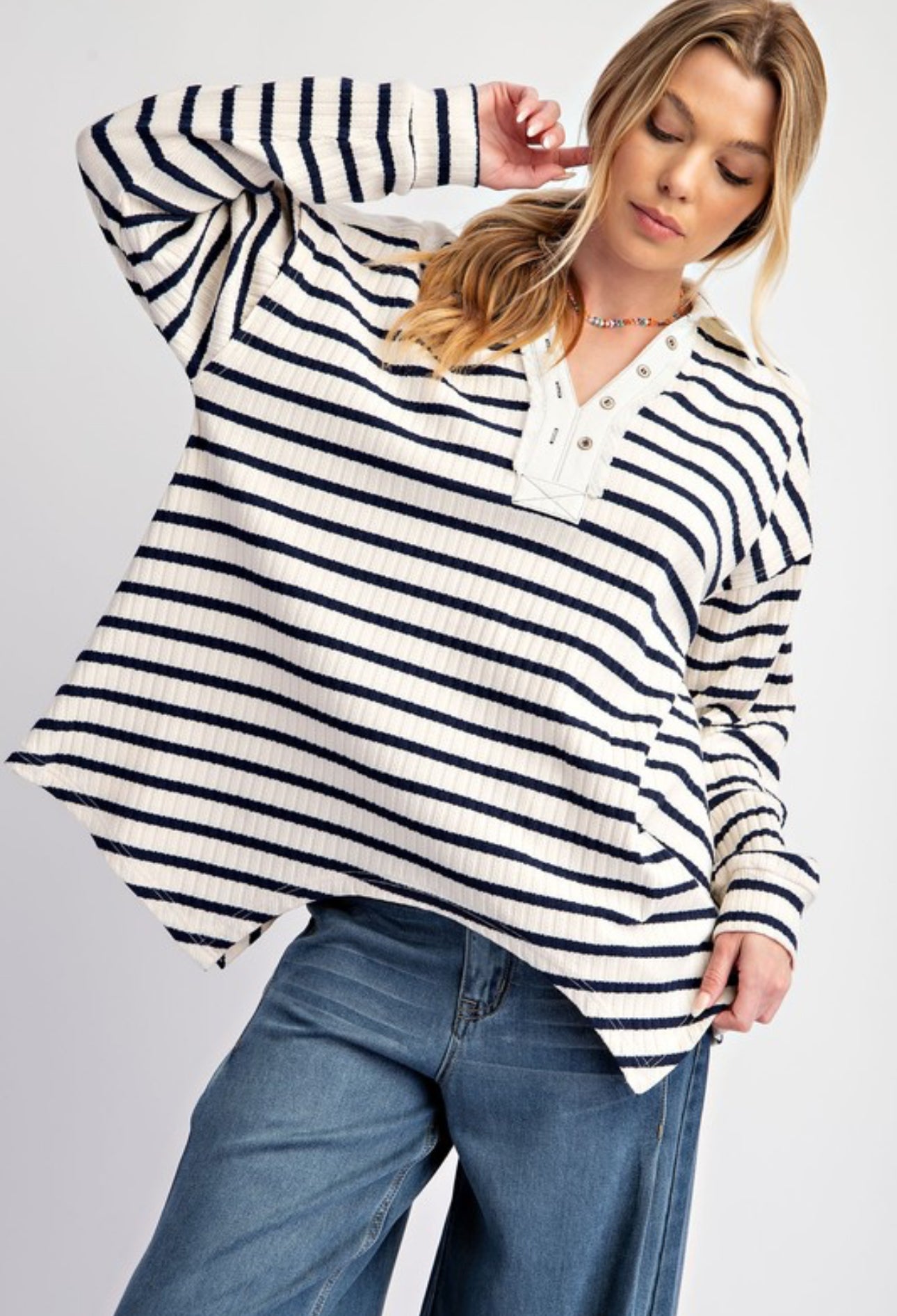 Lucy Oversized Stripe Top