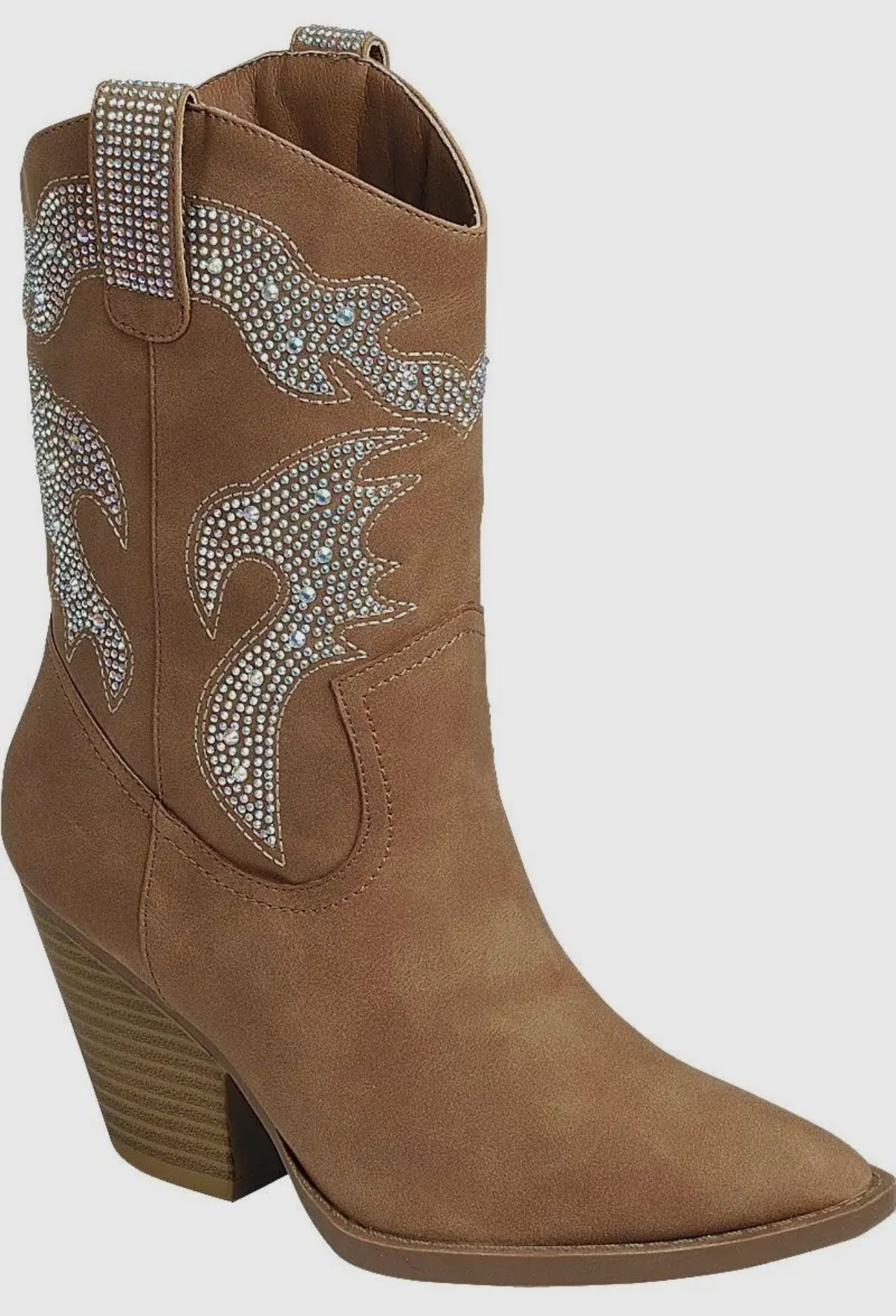 River Rhinestone Boots