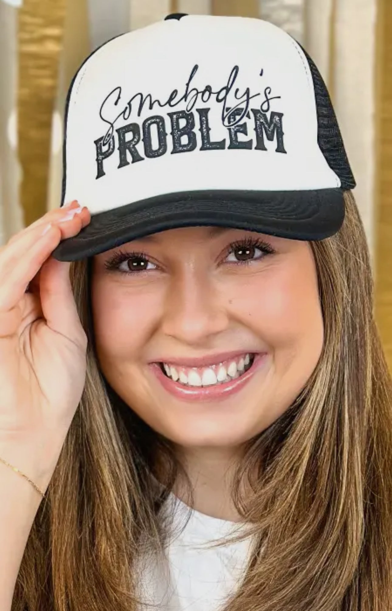 Somebody's Problem Trucker Hat