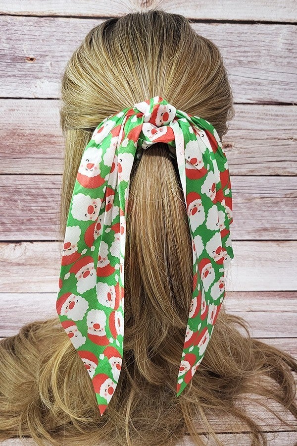 Christmas Ponytail Scrunchies