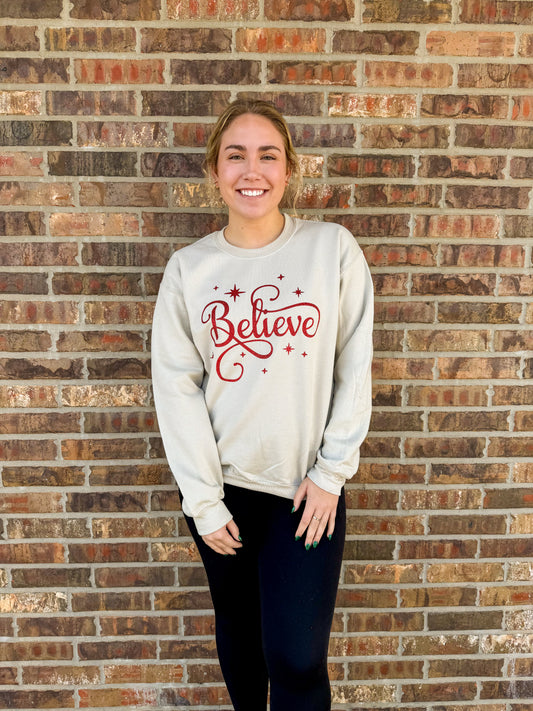 Believe Christmas Sweatshirt