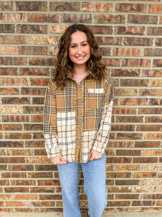 Oversized Plaid Shacket