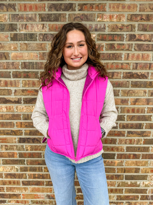 Marlie Quilted Puffer Vest