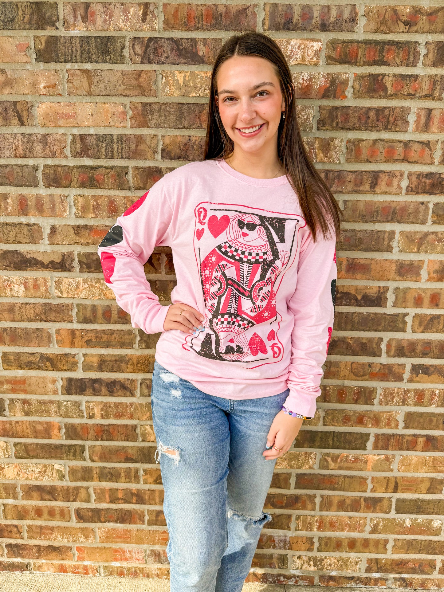 Queen of Hearts Long Sleeve