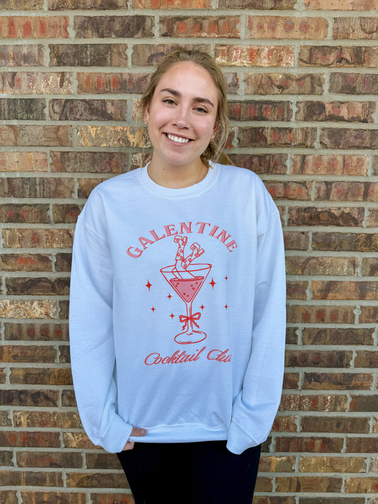 Galentine Cocktail Club Sweatshirt