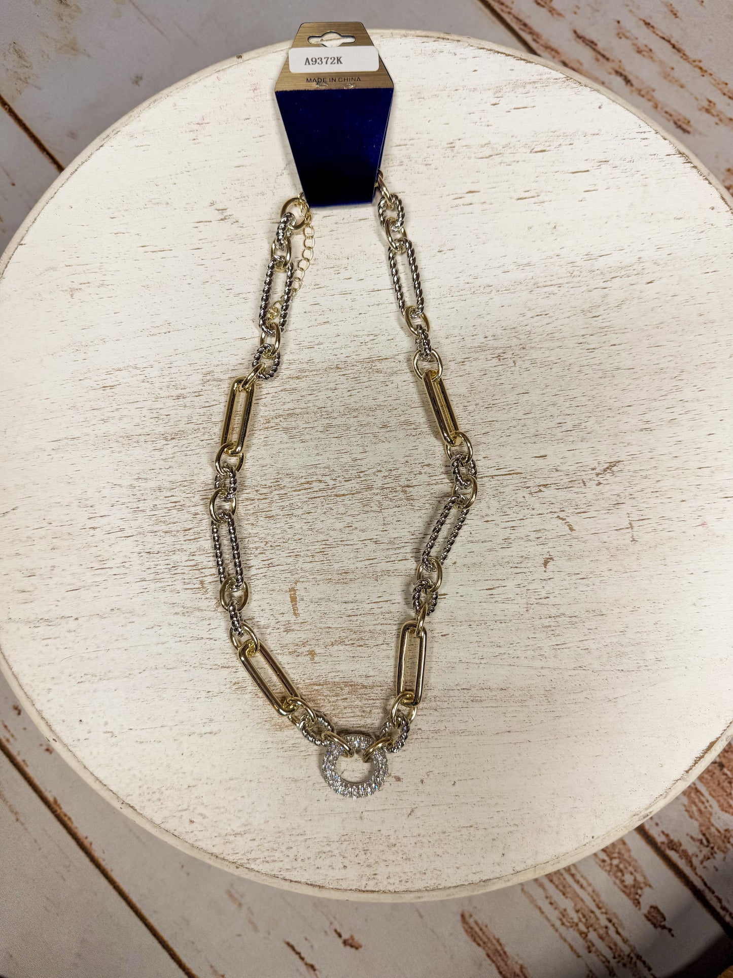 Cable Twist Chain Necklace