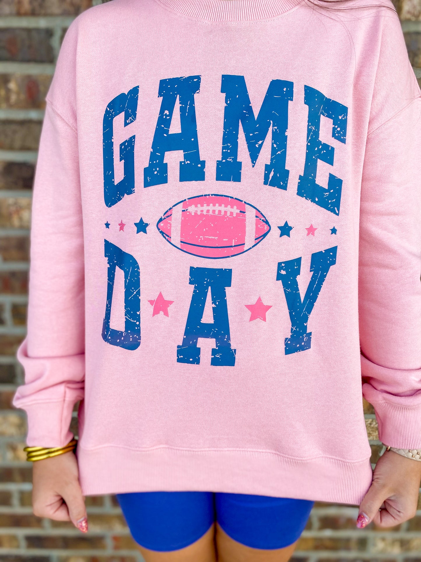 Pink Game Day Sweatshirt