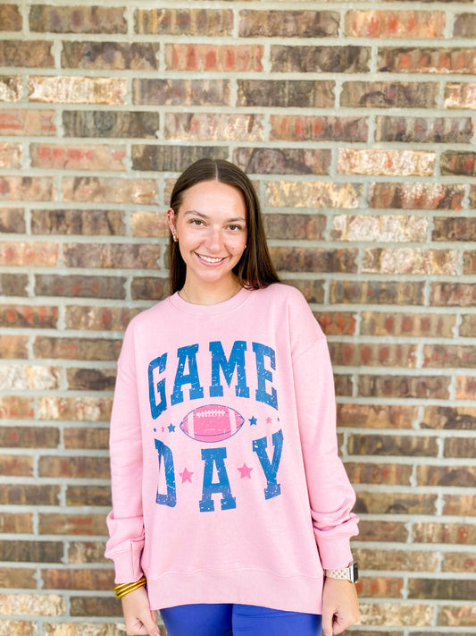 Pink Game Day Sweatshirt