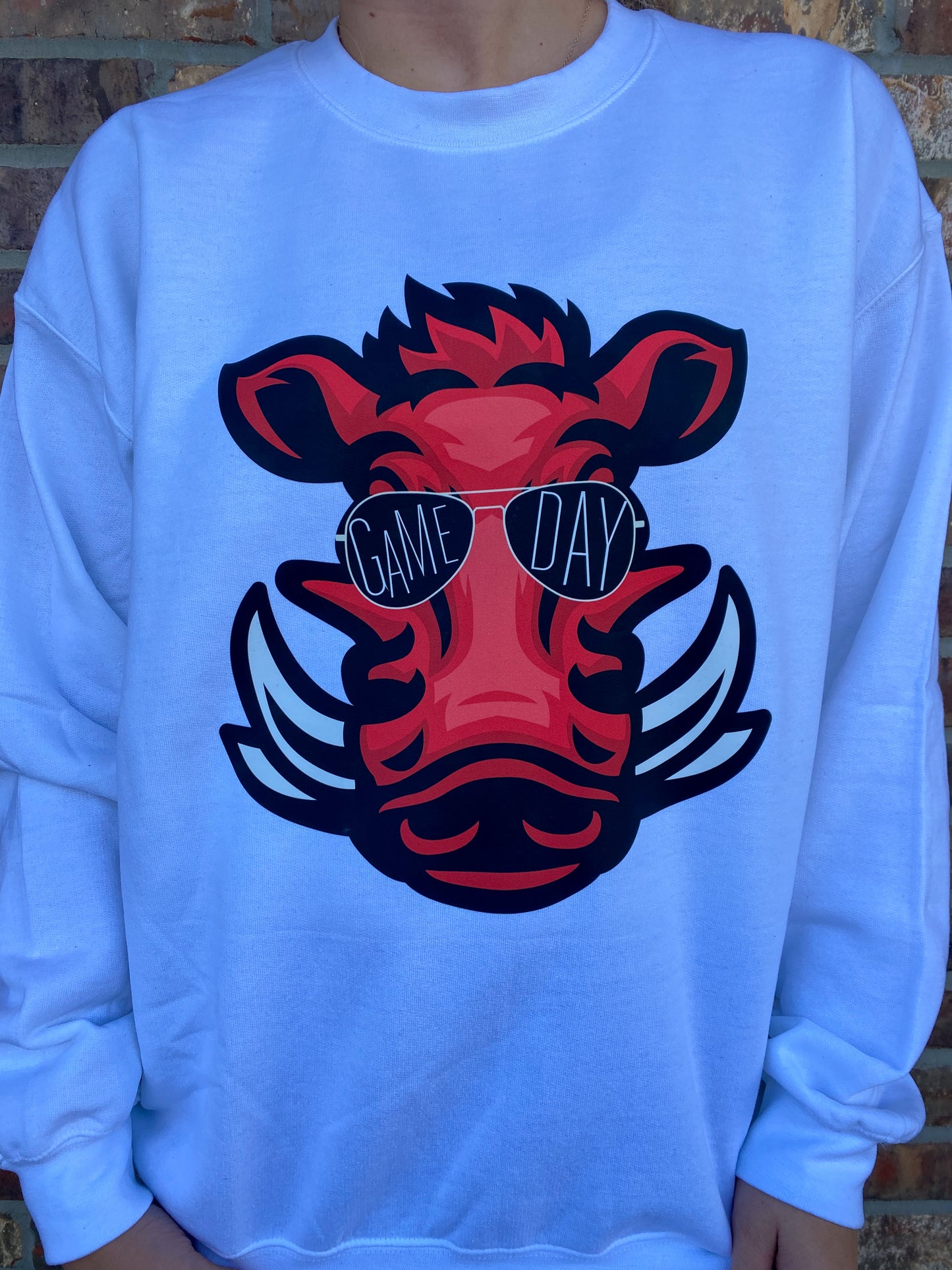 Hogs Game Day Sweatshirt