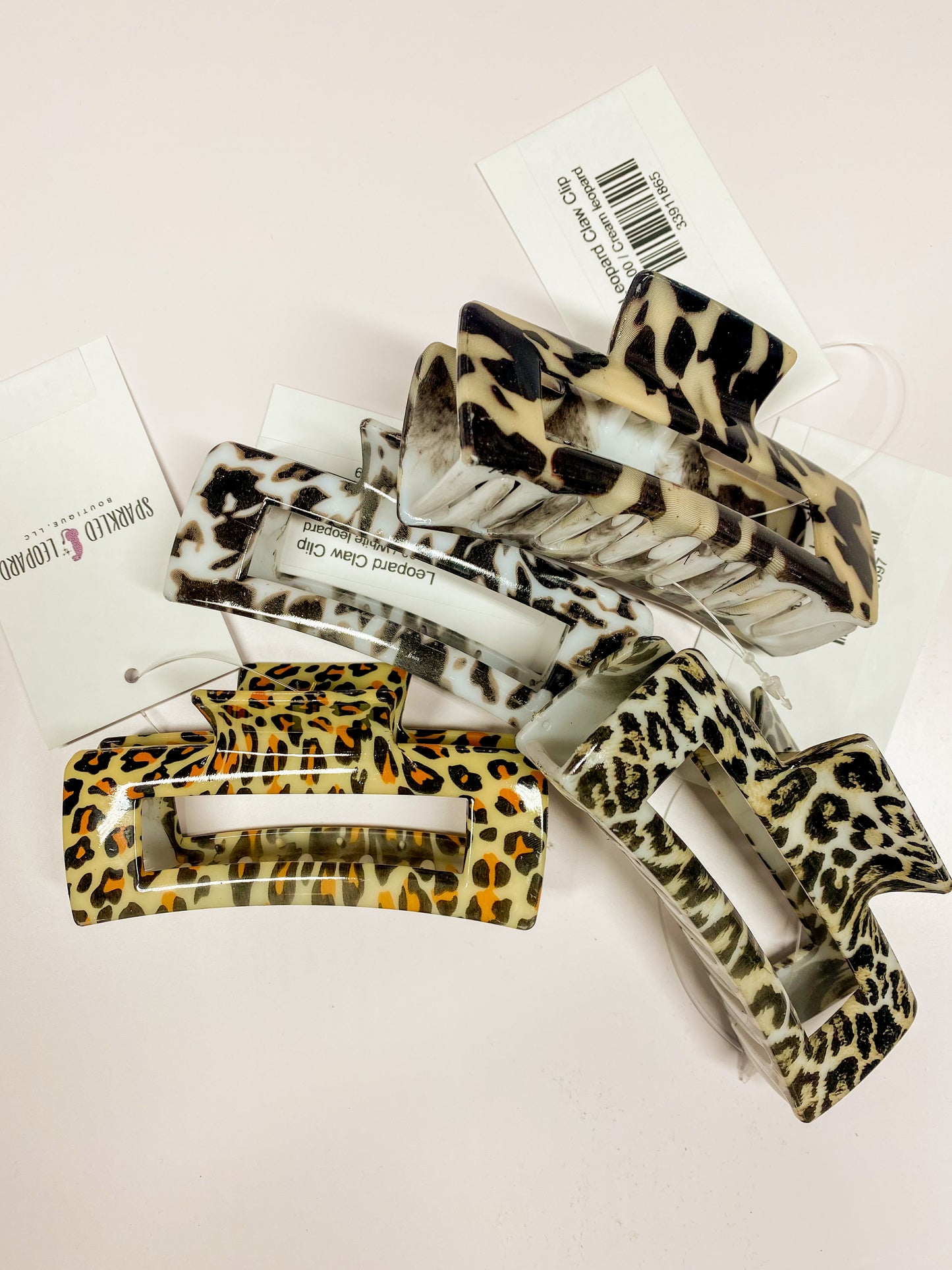 Leopard Claw Clip