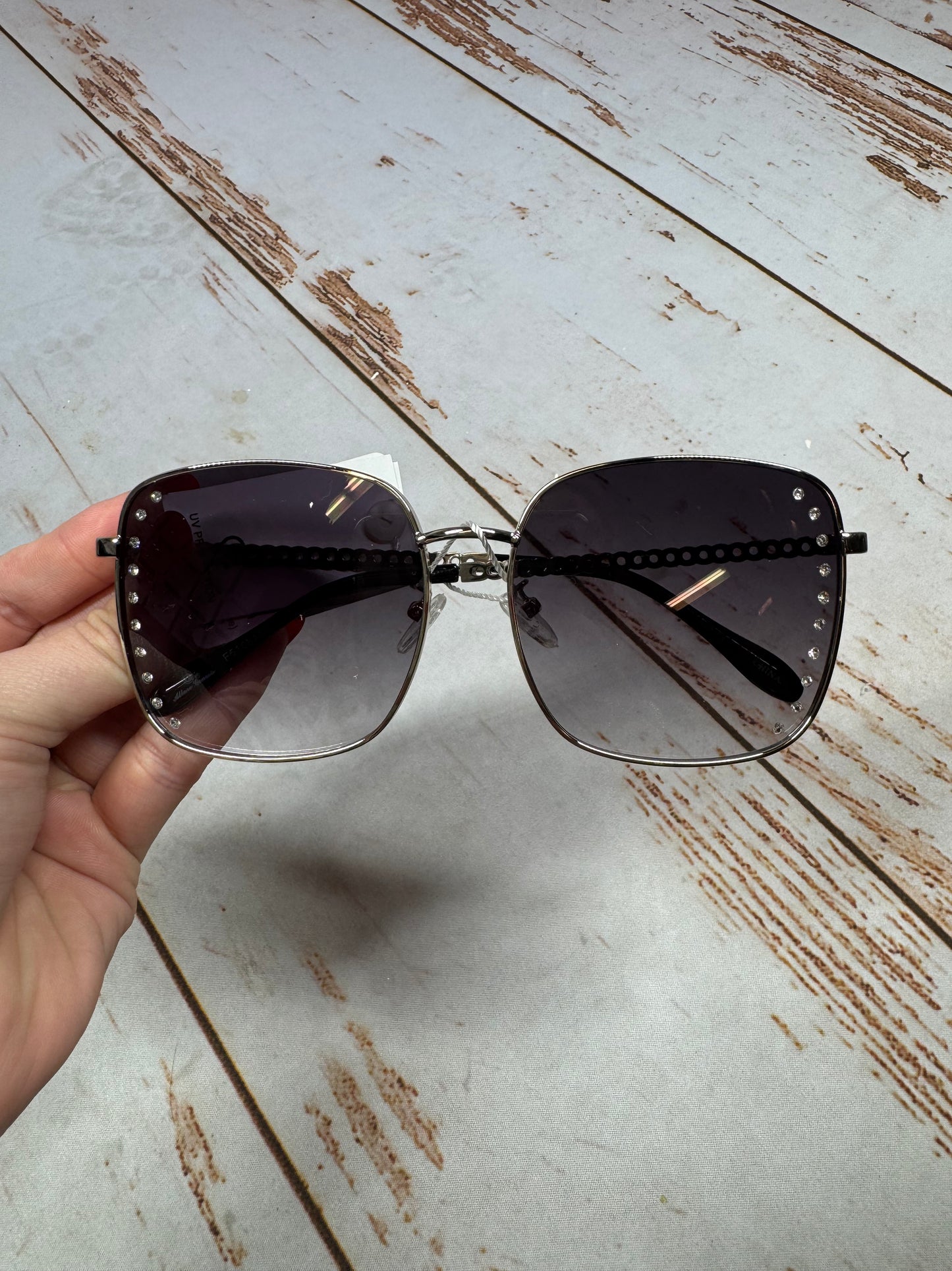 Rhinestone Embellish Sunglasses