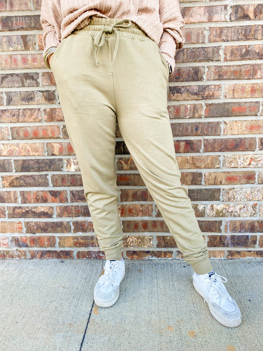 French Terry Joggers