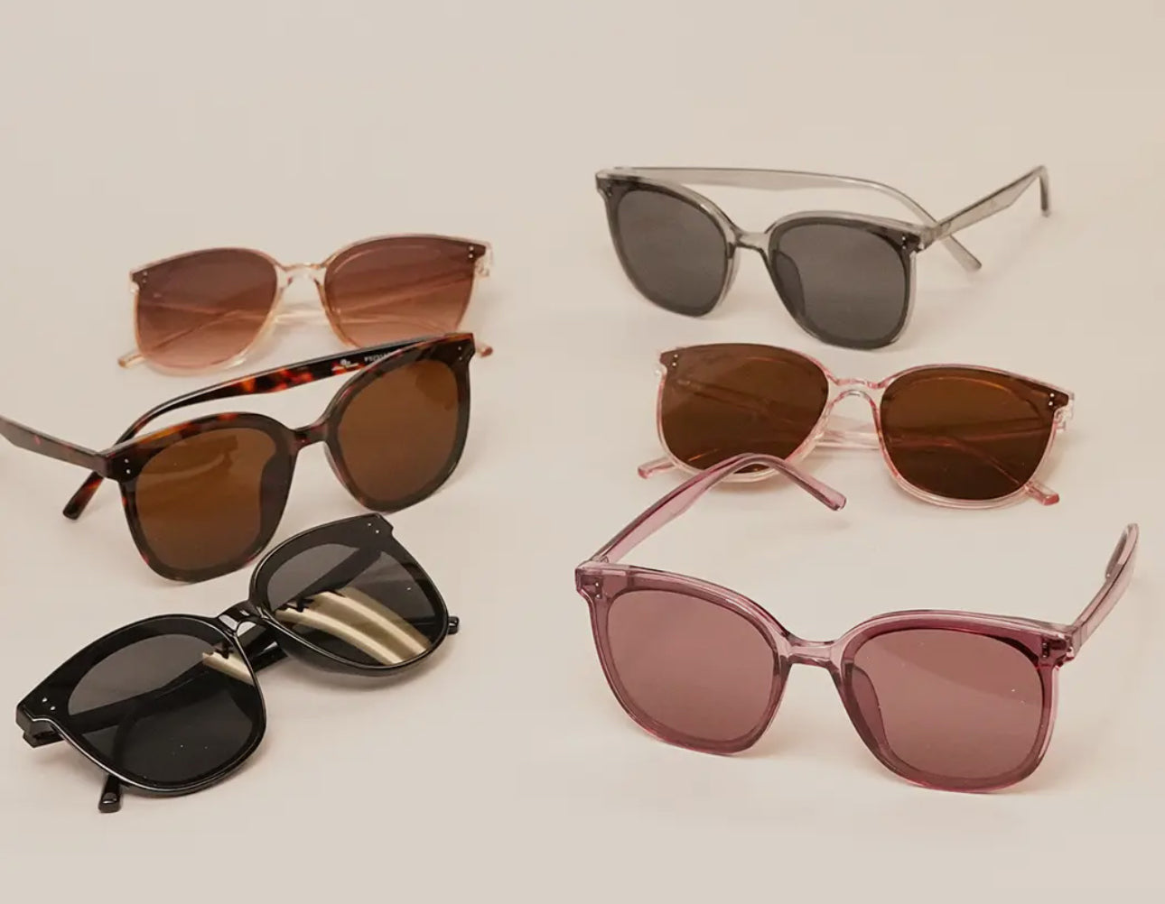 Embellished Square Sunglasses