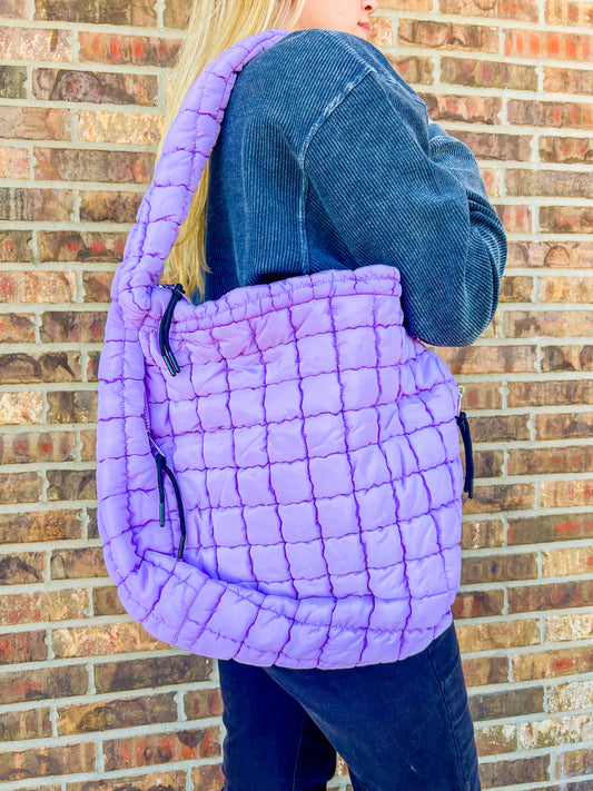 Quilted Tote Bag