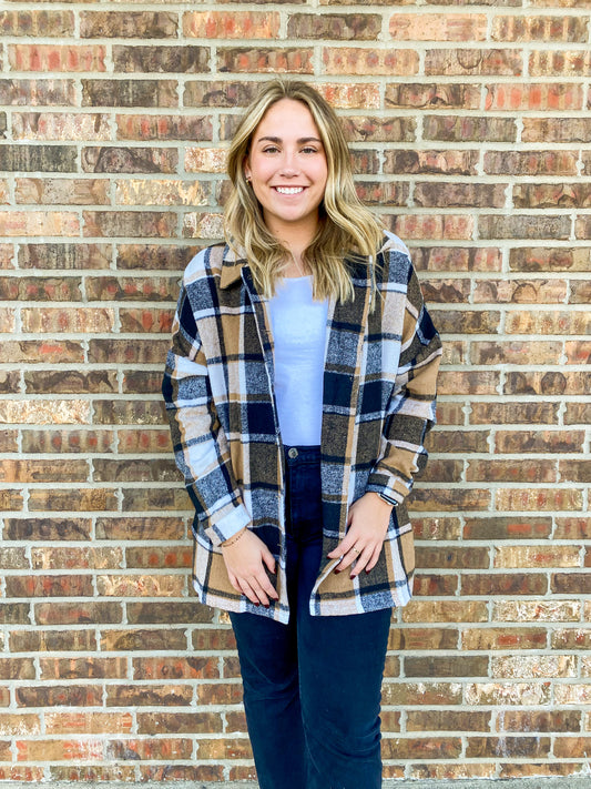 Piper Plaid Shacket