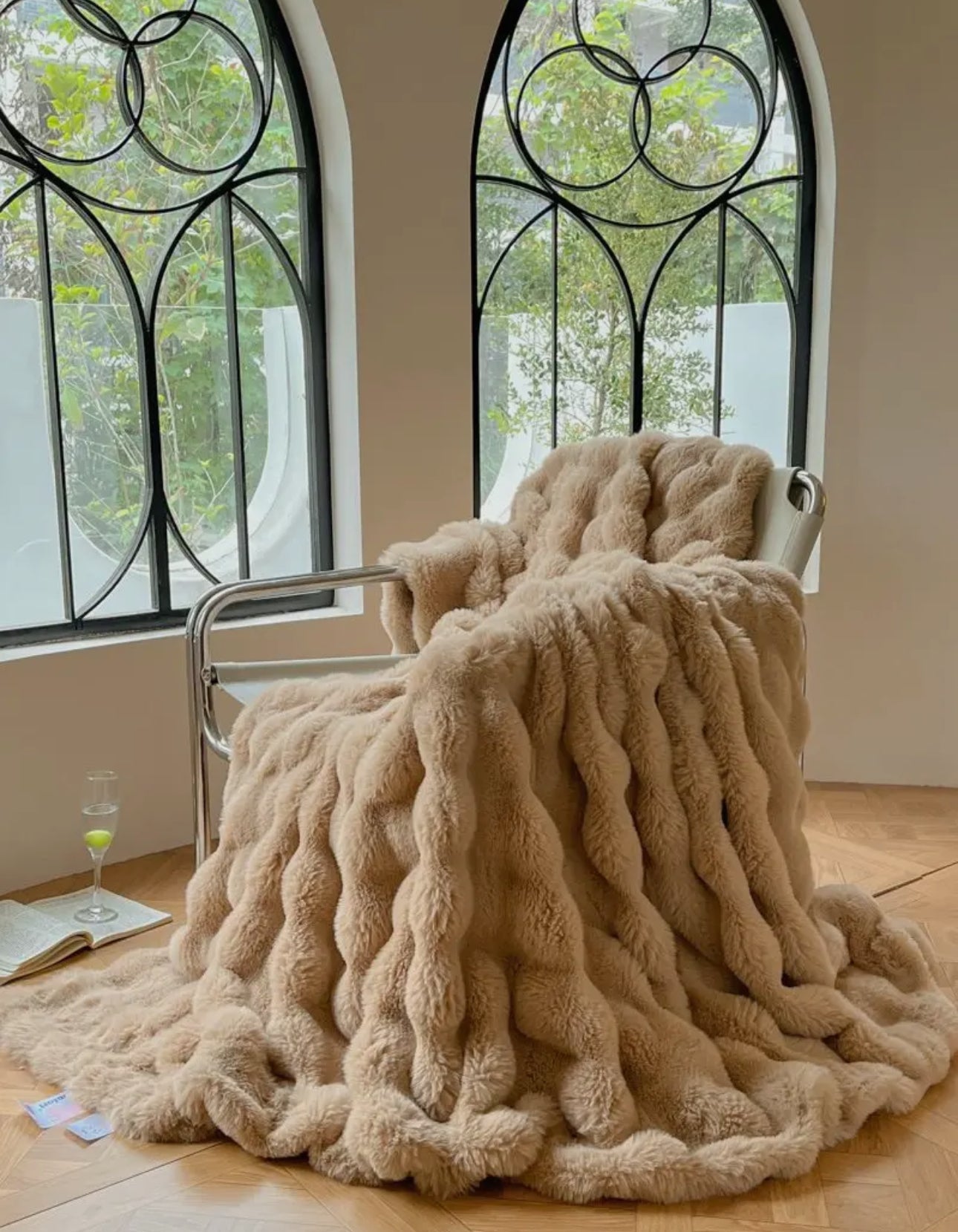 Plush Faux Fur Blanket