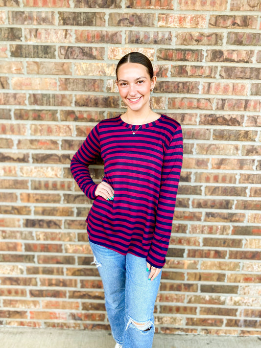 Mazie Striped Long Sleeve