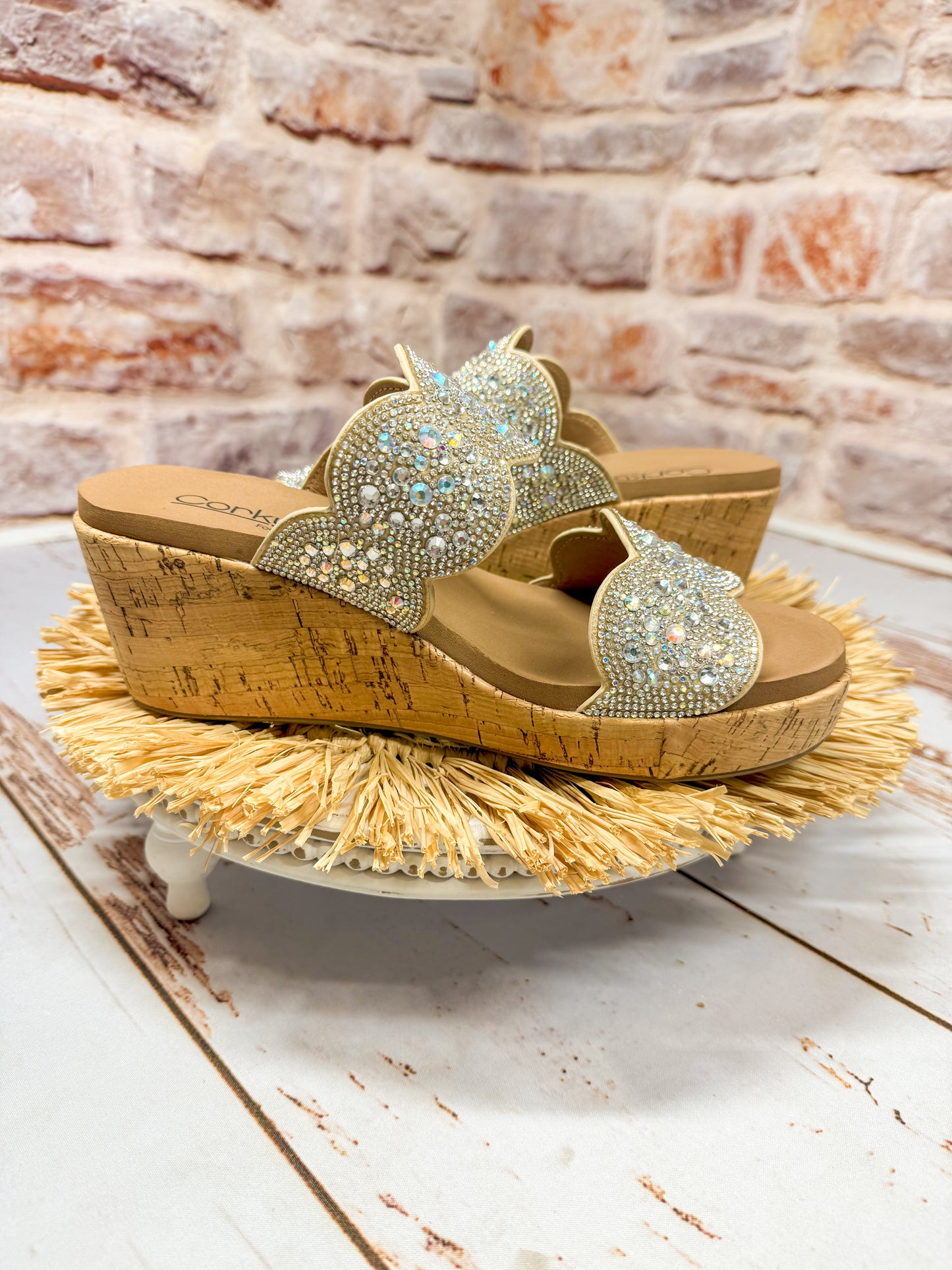 Make A Toast Rhinestone Wedges