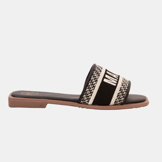 Bobbie Embroidered Sandals