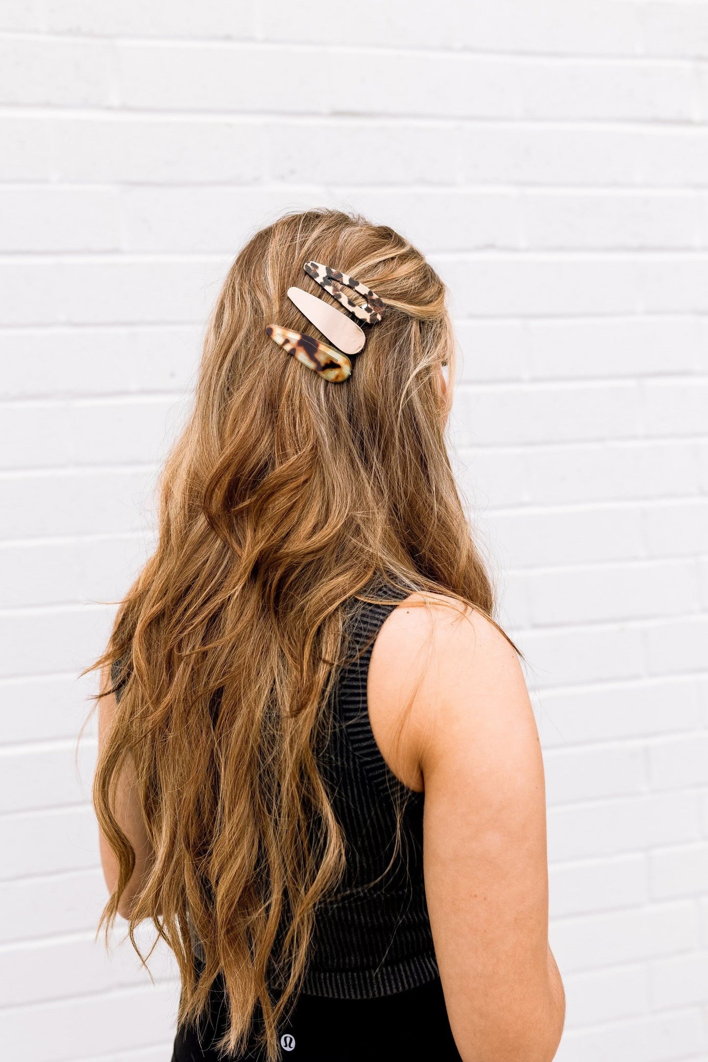 Leopard Snap Hair Pin Set