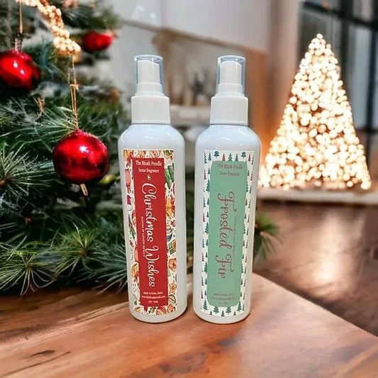 Blush Poodle 8oz Holiday Room Sprays