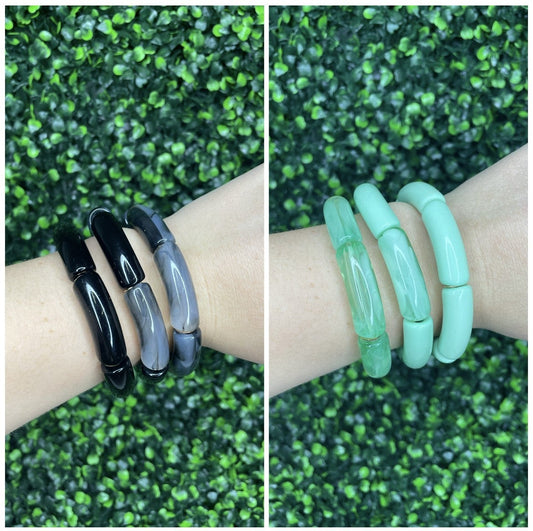 Chunky bracelet Set