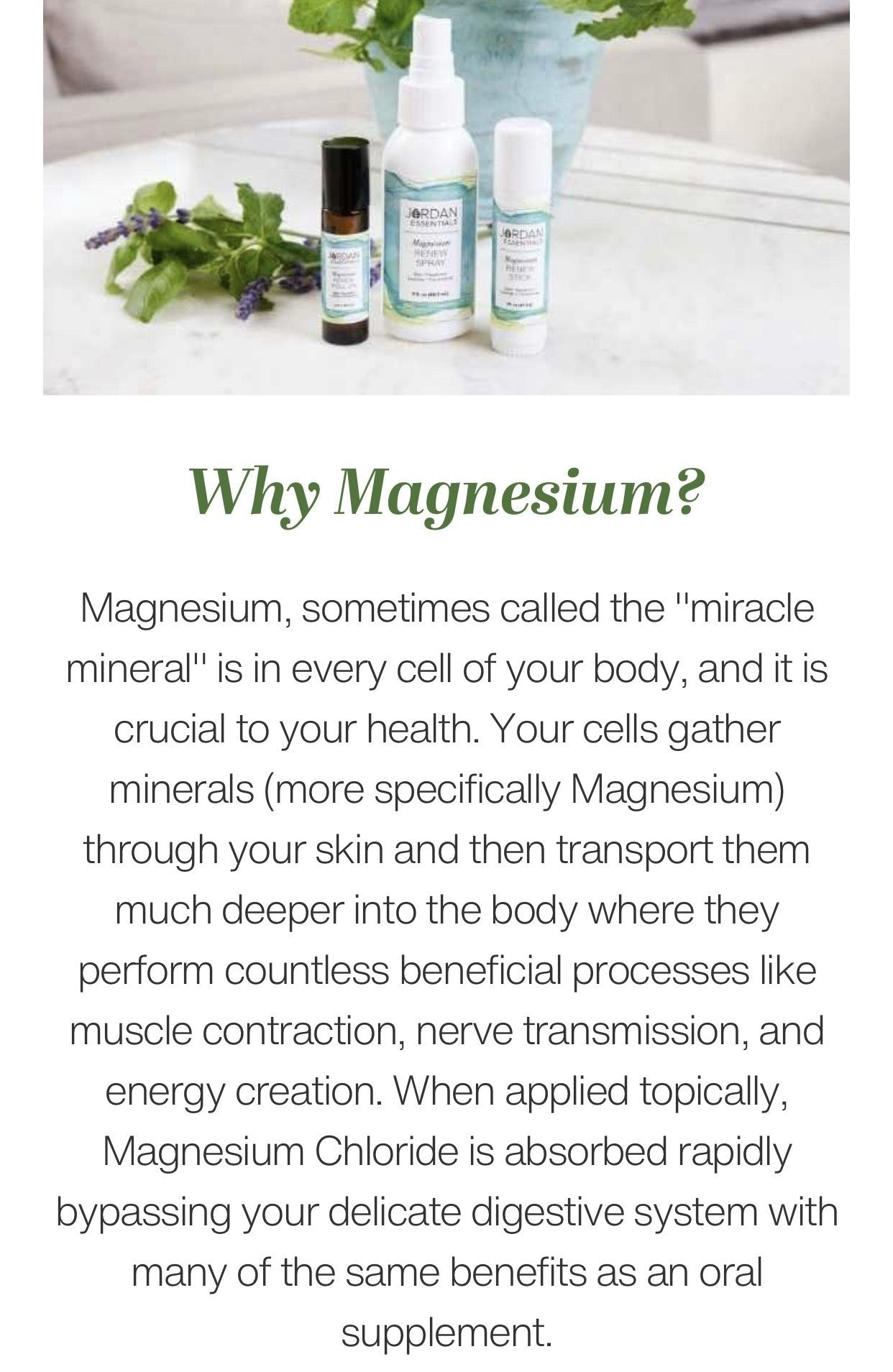 Magnesium sticks