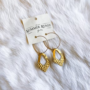 Zara Gold Dangle Earrings