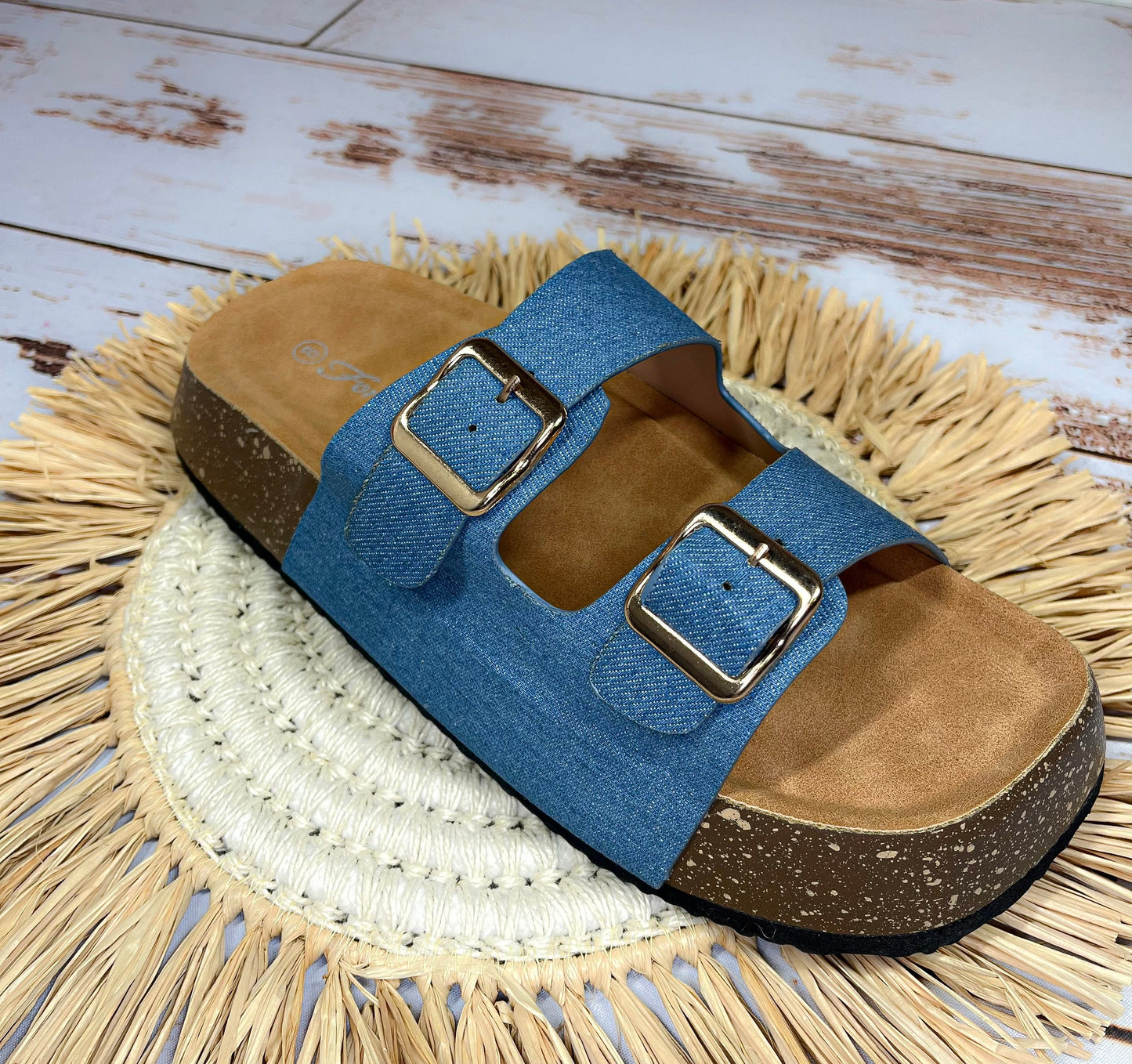 Dolly Double Buckle Strap Sandal