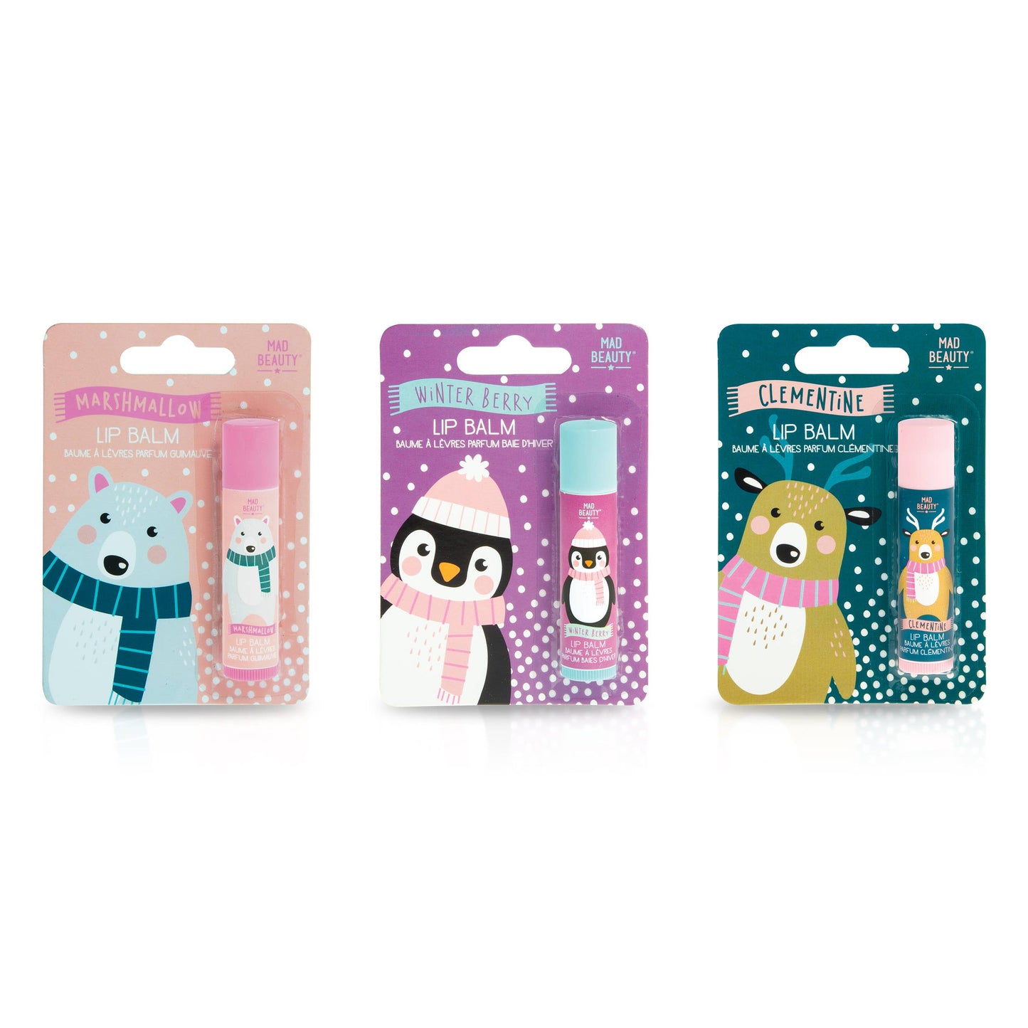 Mad Beauty I Love Christmas Lip Balm Polar Bear -