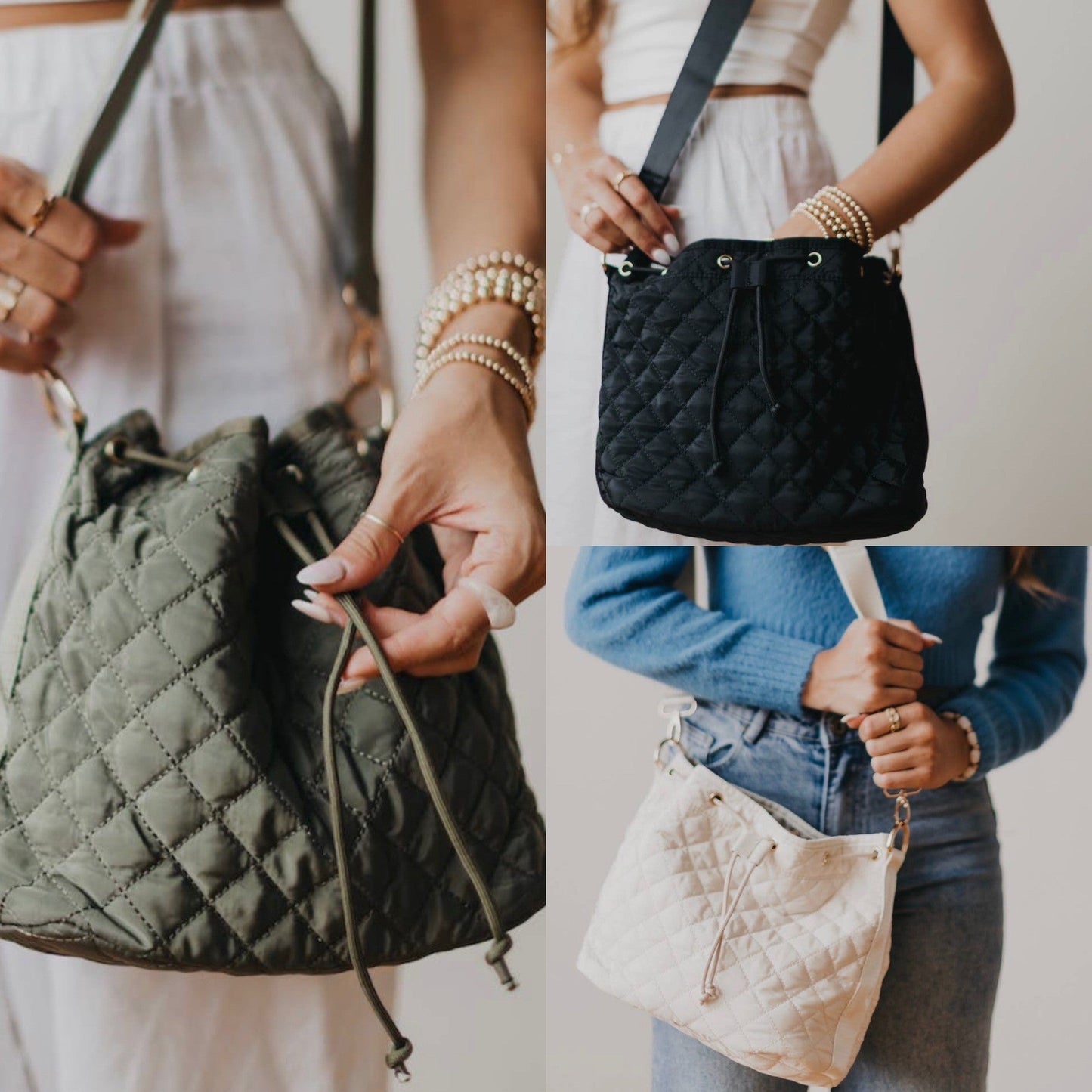 Quincy Quilted Crossbody