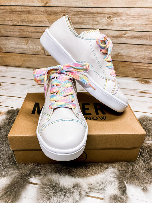 Miel 62 Rainbow Lace Up Sneaker