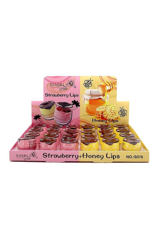 Honey & Strawberry Lip Balm