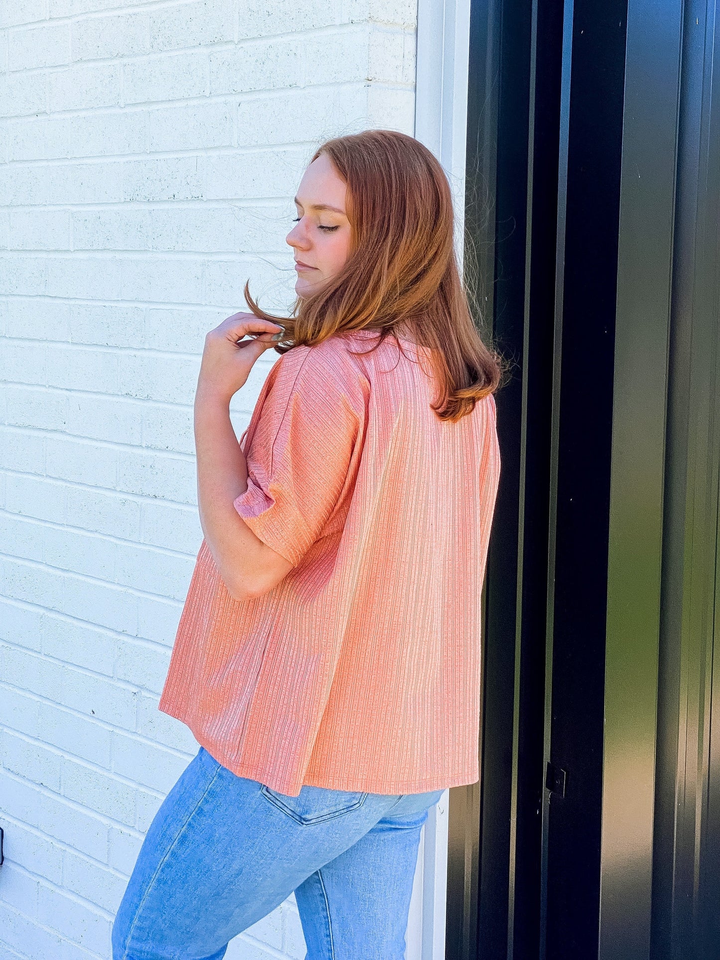 Lucy's Textured Loose Top